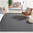 Safavieh Braided 9' X 12' Hand Woven Rug in Black / Gray