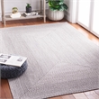 Safavieh Braided 2' X 3' Hand Woven Rug in Gray / Ivory