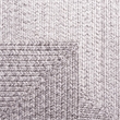 Safavieh Braided 2' X 3' Hand Woven Rug in Gray / Ivory