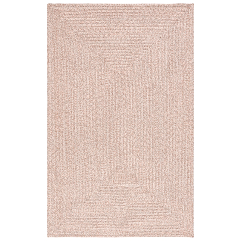 Safavieh Braided 4' X 6' Hand Woven Rug in Beige/ Ivory