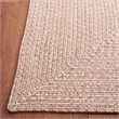 Safavieh Braided 9' X 12' Hand Woven Rug in Beige/ Ivory