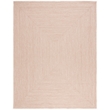 Safavieh Braided 9' X 12' Hand Woven Rug in Beige/ Ivory