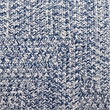 Safavieh Braided 4' X 6' Hand Woven Rug in Navy / Ivory