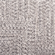 Safavieh Braided 5' X 8' Hand Woven Rug in Gray / Ivory