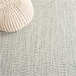 Safavieh Braided 5' X 8' Hand Woven Rug in Ivory / Green