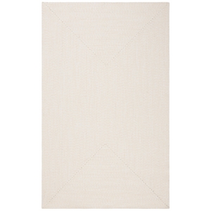 Safavieh Braided  2'-6&quot x 4'-0&quot  Hand Woven Rug in Ivory / Beige