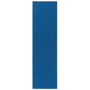 Safavieh Braided  2'-3&quot x 8'-0&quot  Hand Woven Rug in Blue