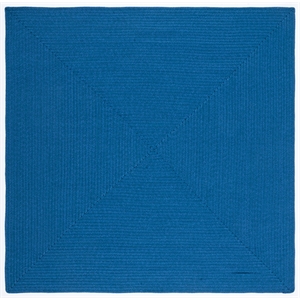Safavieh Braided  8'-0&quot x 8'-0&quot Square Hand Woven Rug in Blue