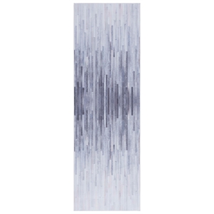 Safavieh Faux Hide 2'-6&quot x 8'-0&quot Polyester Power Loomed Rug in Ivory/Light Gray