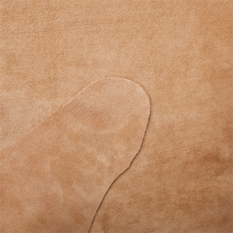 Safavieh Suede Cowhide 5' X 7' Suede Leather Cowhide Rug in Beige