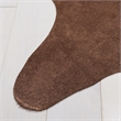 Safavieh Suede Cowhide 5' X 7' Suede Leather Cowhide Rug in Light Brown