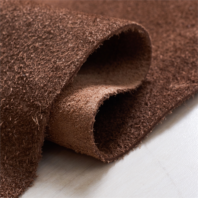 Safavieh Suede Cowhide 5' X 7' Suede Leather Cowhide Rug in Light Brown