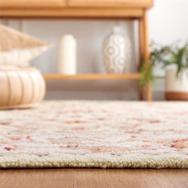 Safavieh Easy Care 2' X 3' Hand Hooked Rug in Ivory / Beige