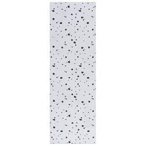 Safavieh Faux Hide 2'-6&quot x 8'-0&quot Polyester Power Loomed Rug in Ivory / Black