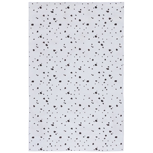 Safavieh Faux Hide 3'-0&quot x 5'-0&quot Polyester Power Loomed Rug in Ivory / Black