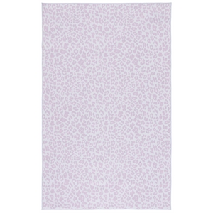 Safavieh Faux Hide 3'-0&quot x 5'-0&quot Polyester Power Loomed Rug in Ivory / Pink