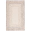 Safavieh Braided 9' X 12' Hand Woven Rug in Ivory / Gray