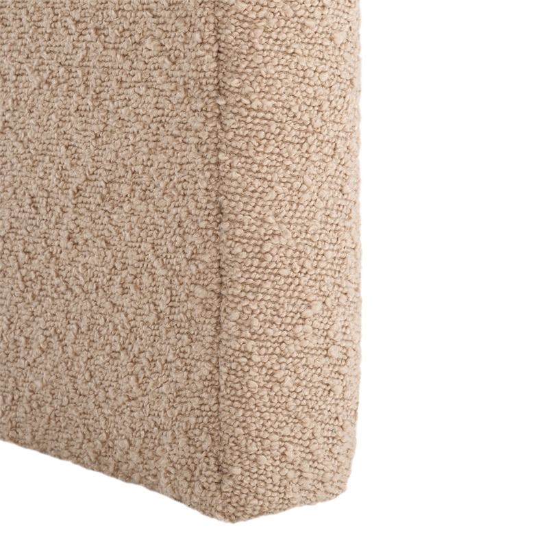 Safavieh Tenko Pine and Polyester Bench in Tan