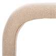 Safavieh Tenko Pine and Polyester Bench in Tan