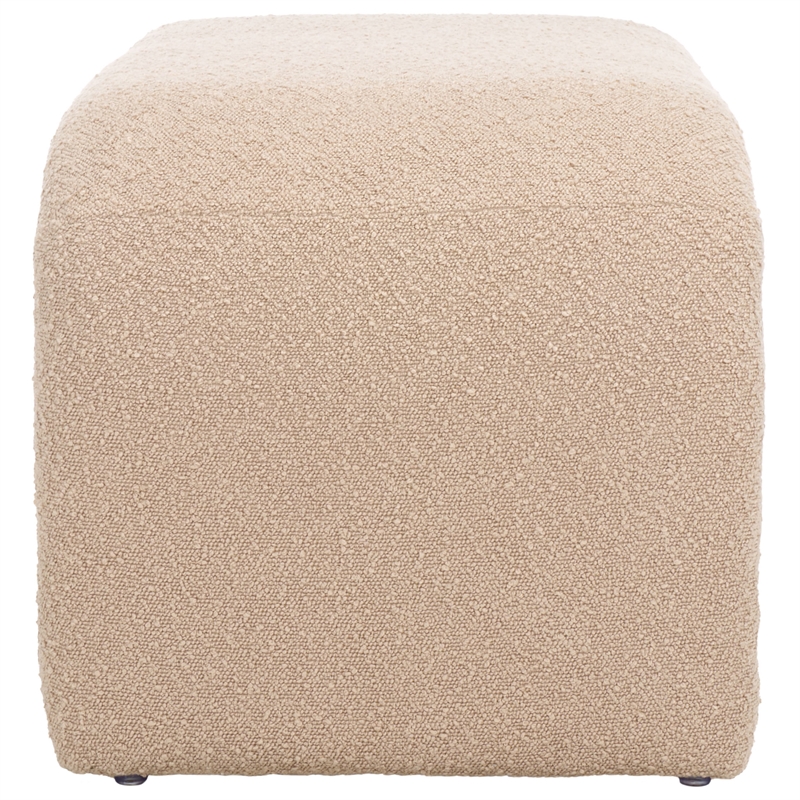 Safavieh Tenko Pine and Polyester Bench in Tan