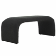 Safavieh Tenko Pine and Polyester Bench in Black