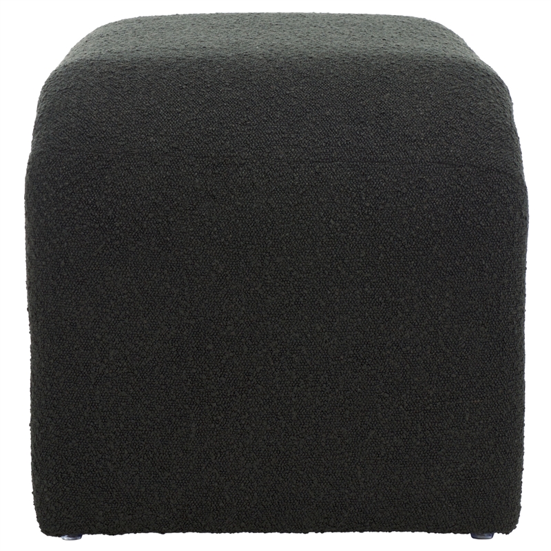 Safavieh Tenko Pine and Polyester Bench in Black