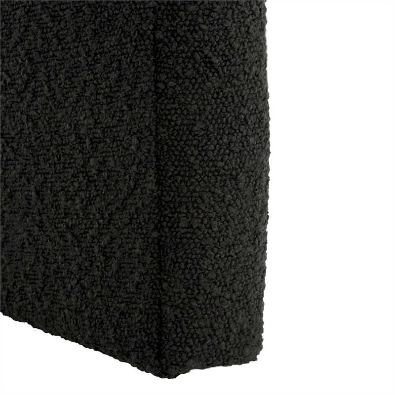 Safavieh Tenko Pine and Polyester Bench in Black