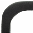 Safavieh Tenko Pine and Polyester Bench in Black