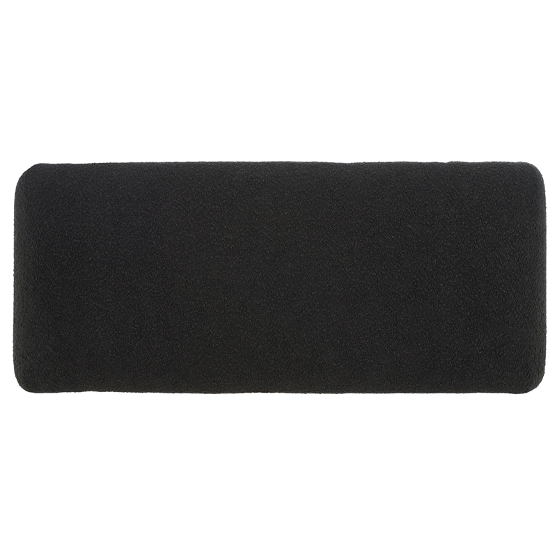 Safavieh Tenko Pine and Polyester Bench in Black