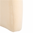 Safavieh Tenko Pine and Polyester Bench in Cream