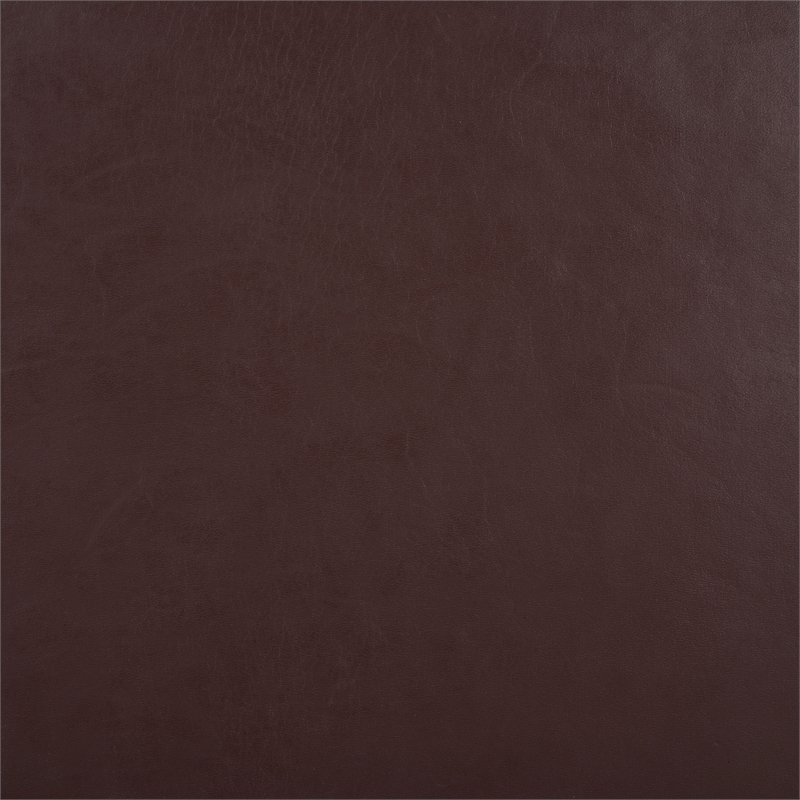 Safavieh Romee Teak and Leather Dining Chair in Brown / Natural