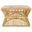 Safavieh Gensho  Wood and Rattan Coffee Tables in Natural /Brown