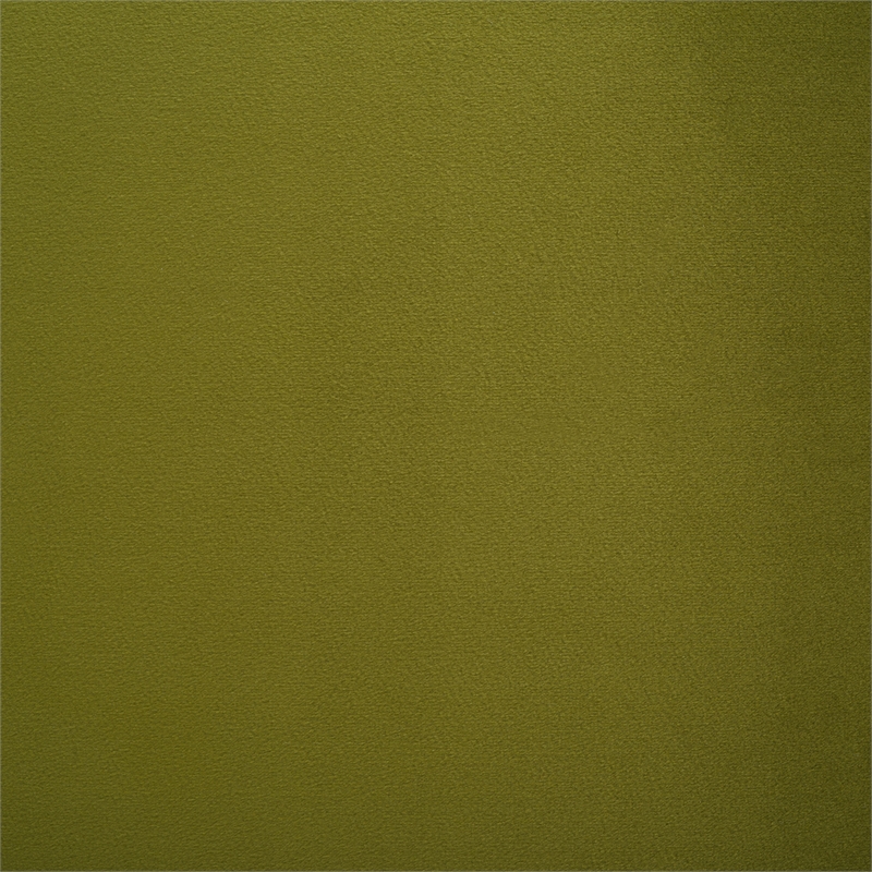 Safavieh Kibo Pine and  Velvet Ottoman in Olive