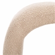 Safavieh Kibo  Pine and Polyester Ottoman in Tan