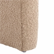 Safavieh Kibo  Pine and Polyester Ottoman in Tan