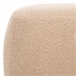 Safavieh Whitley Pine Wood and Fabric Rectangular Ottoman in Tan
