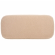 Safavieh Whitley Pine Wood and Fabric Rectangular Ottoman in Tan
