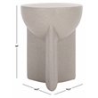 Safavieh Vidette Accent Table in Gray