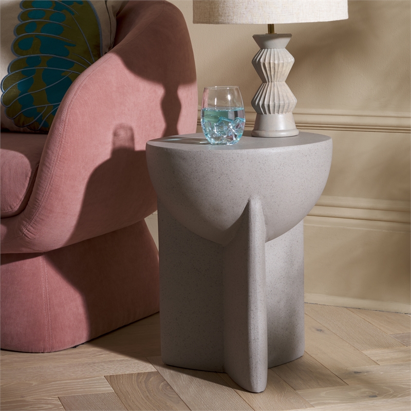 Safavieh Vidette Accent Table in Gray