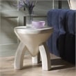 Safavieh Keilani Accent Table in White