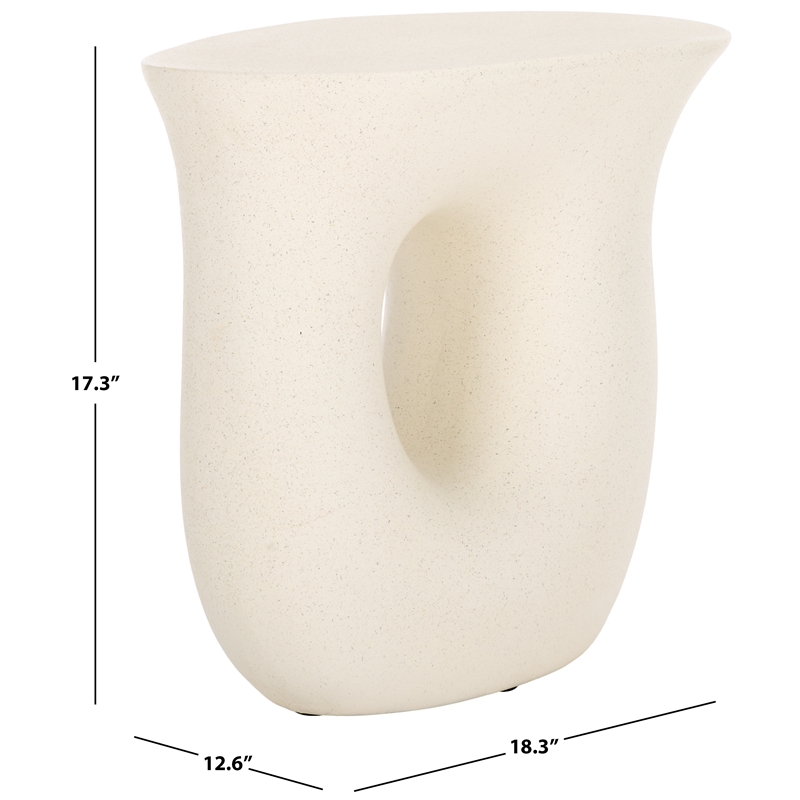 Safavieh Irelyn Accent Table in White