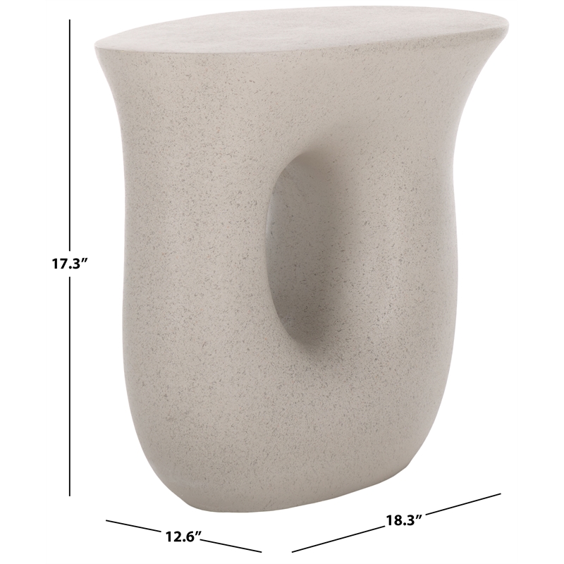 Safavieh Irelyn Accent Table in Gray