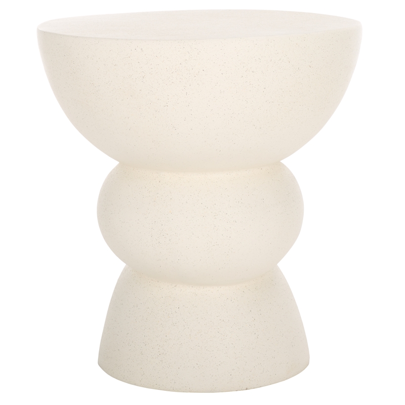 Safavieh Erwin Accent Table in White