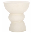 Safavieh Erwin Accent Table in White