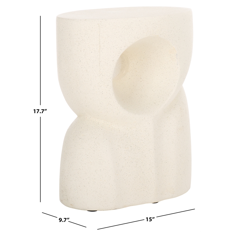Safavieh Abbi Accent Table in White