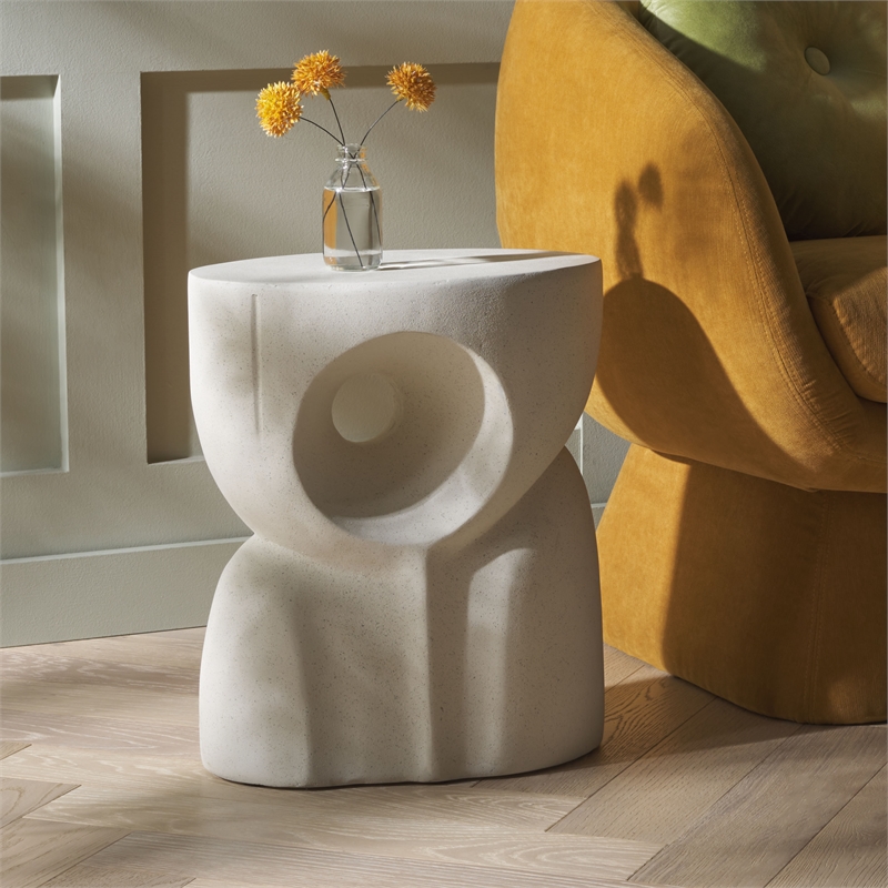 Safavieh Abbi Accent Table in White