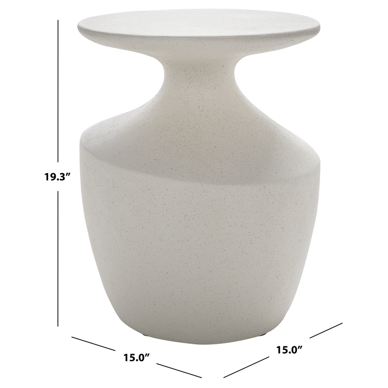 Safavieh Jaiya Accent Table in White