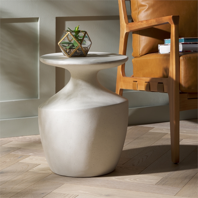 Safavieh Jaiya Accent Table in White