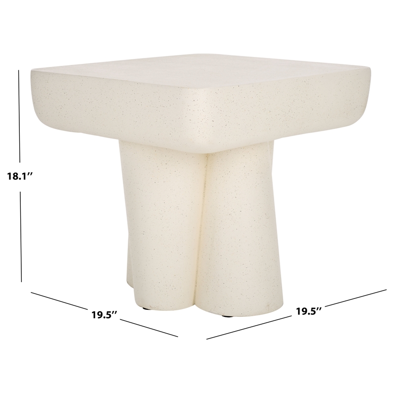 Safavieh Leeza   Accent Table in White