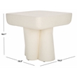 Safavieh Leeza   Accent Table in White